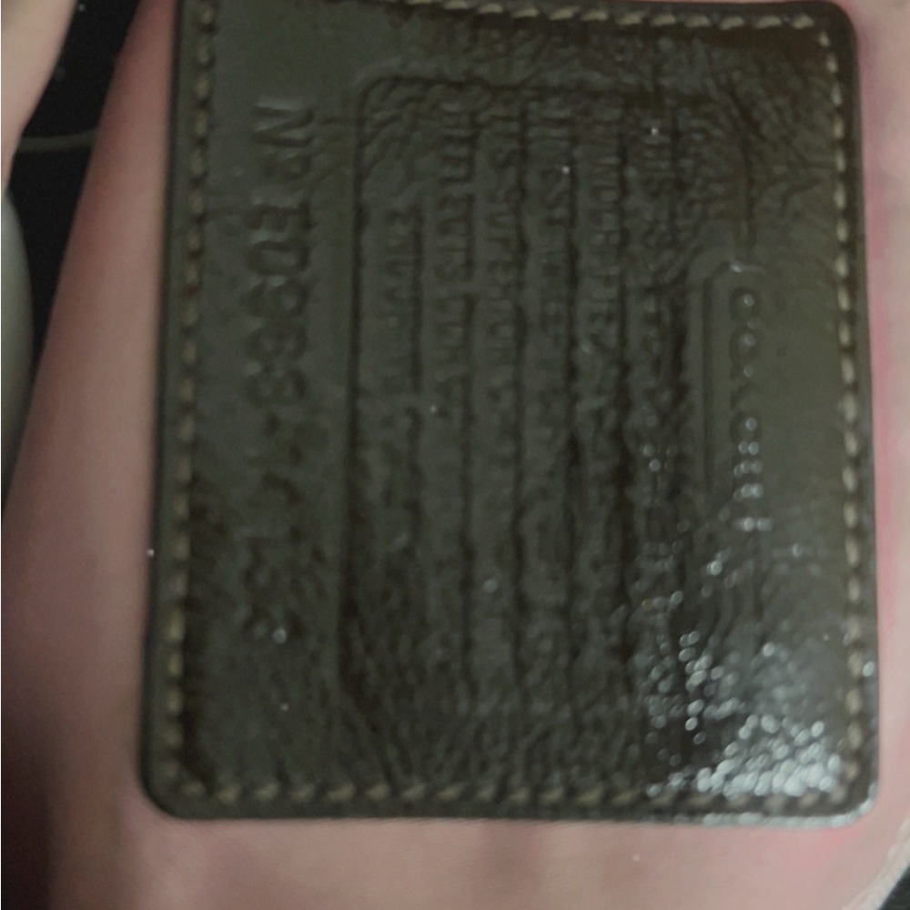 Coach Olive Leather Shoulder Bag